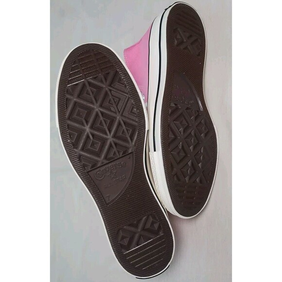 Converse Chuck 70 Hi Prime Pink White Egret Black High Top Walk Gym NIB Sz M7 W9 - Picture 7 of 8